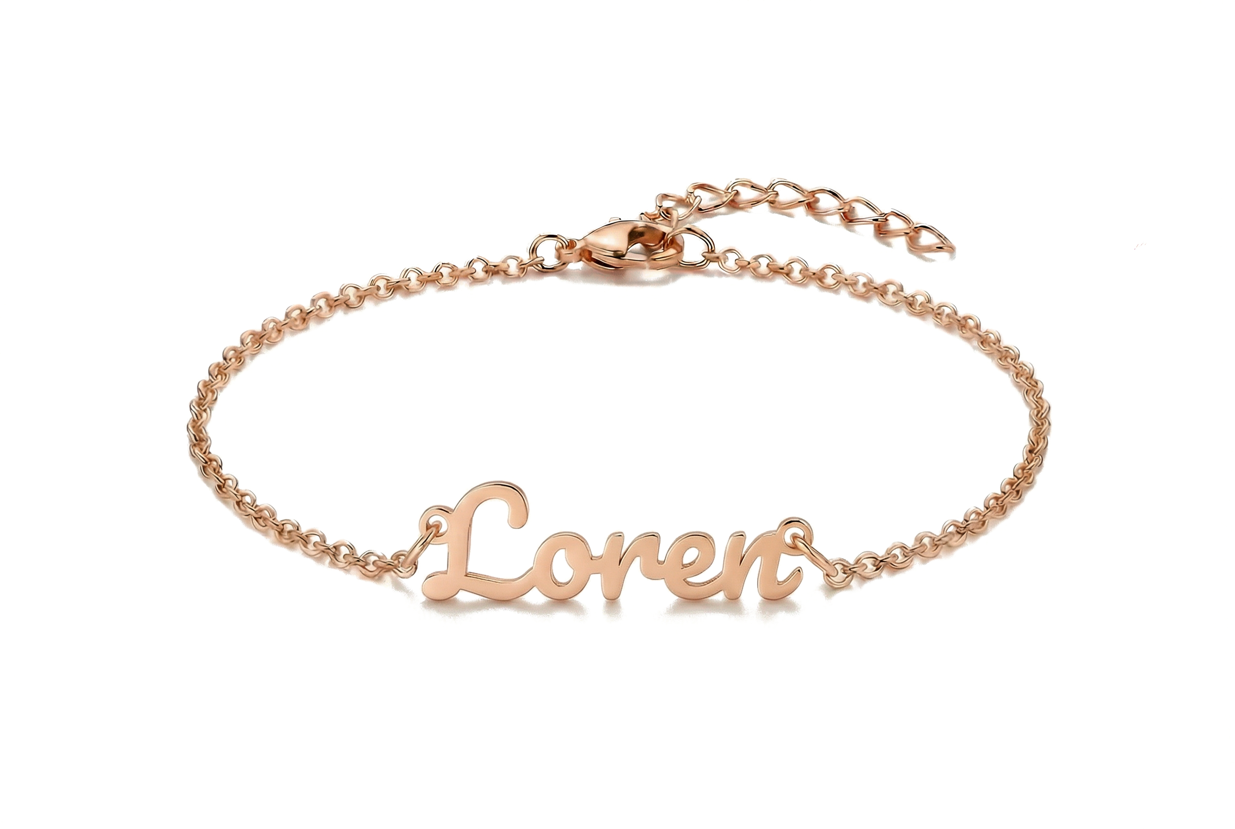 14k Rose Gold Hand Bracelet
