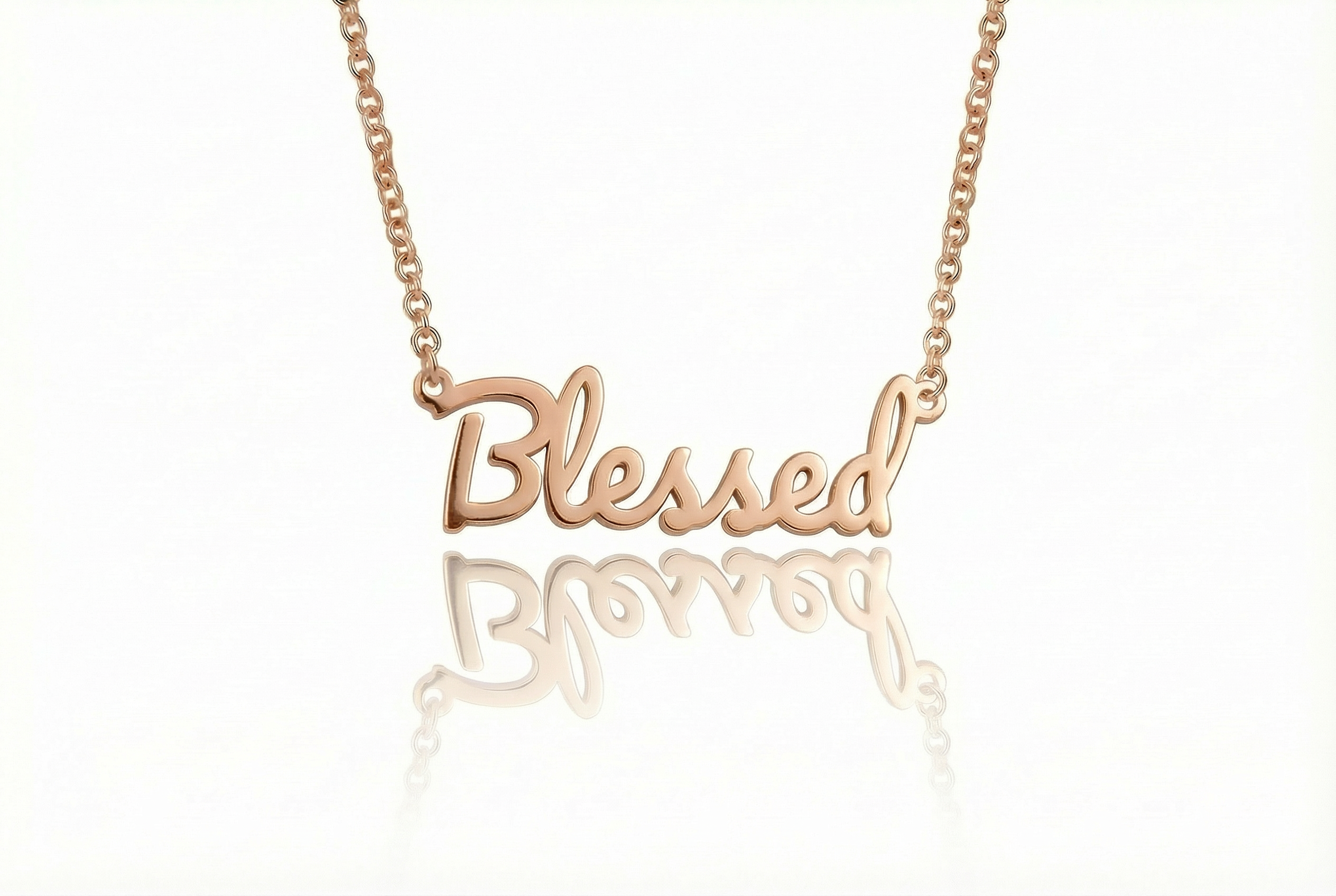 Personalized 18k Gold Necklace