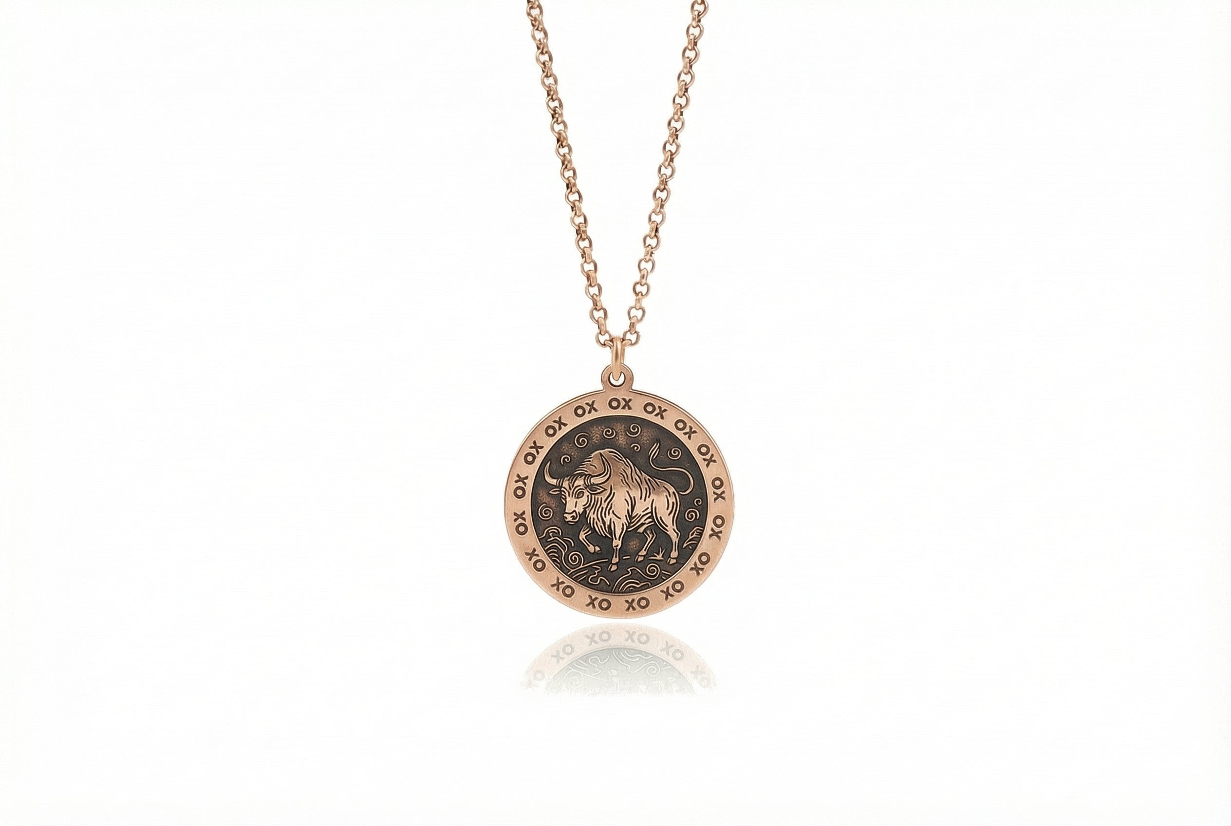 Ox Zodiac Necklace
