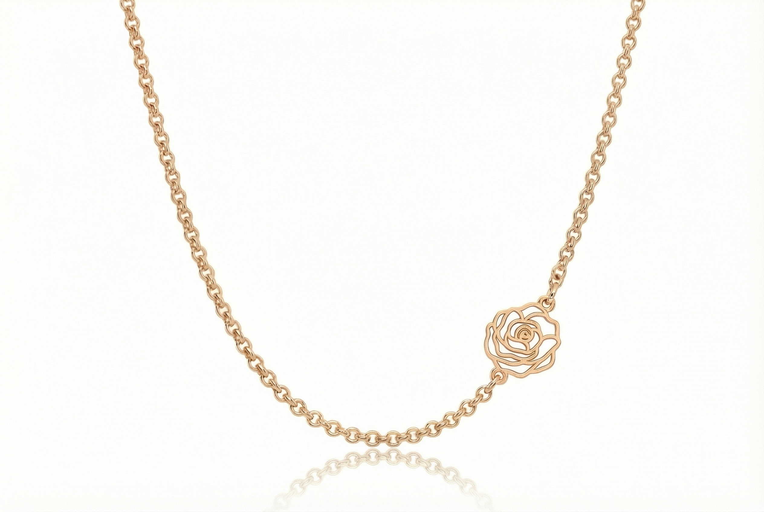 Asymmetric Birth Flower Choker