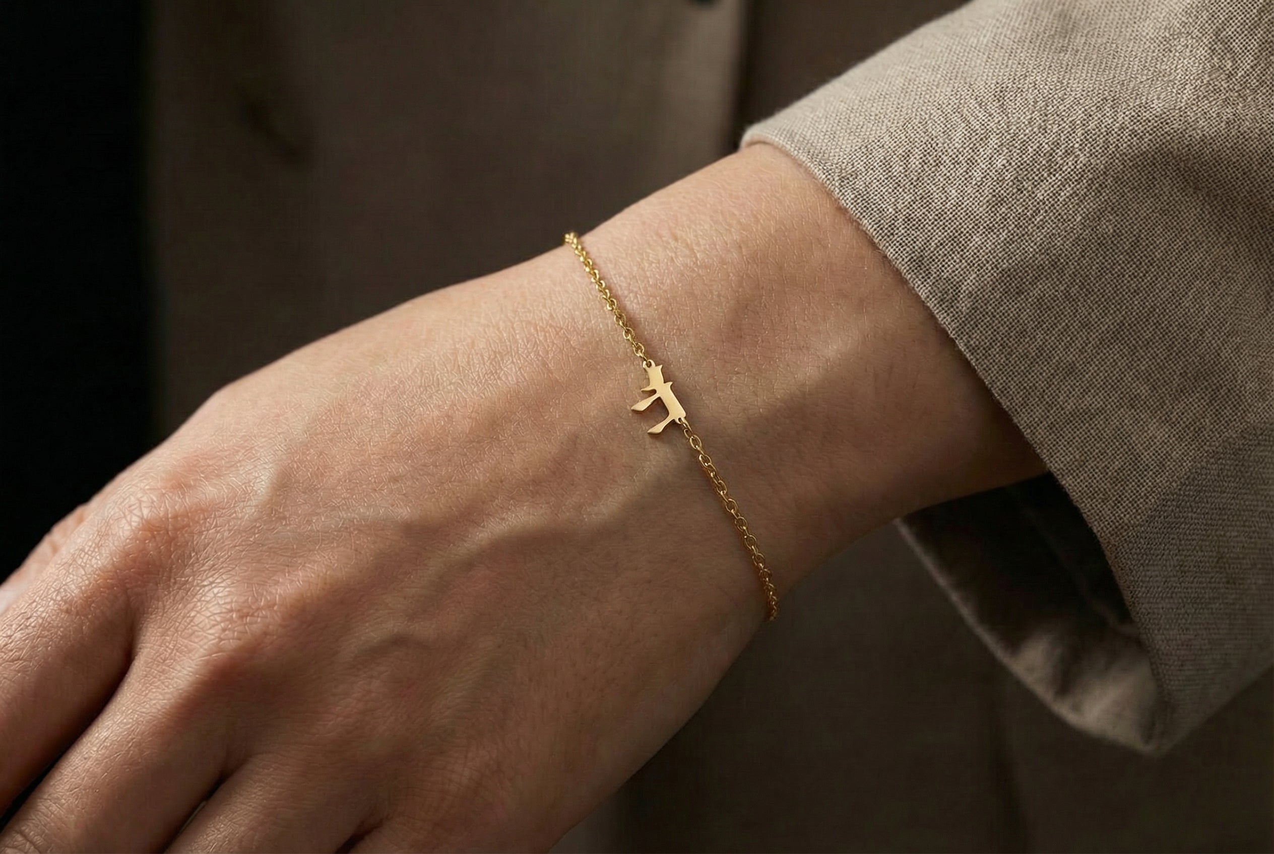 Chai Hebrew Bracelet