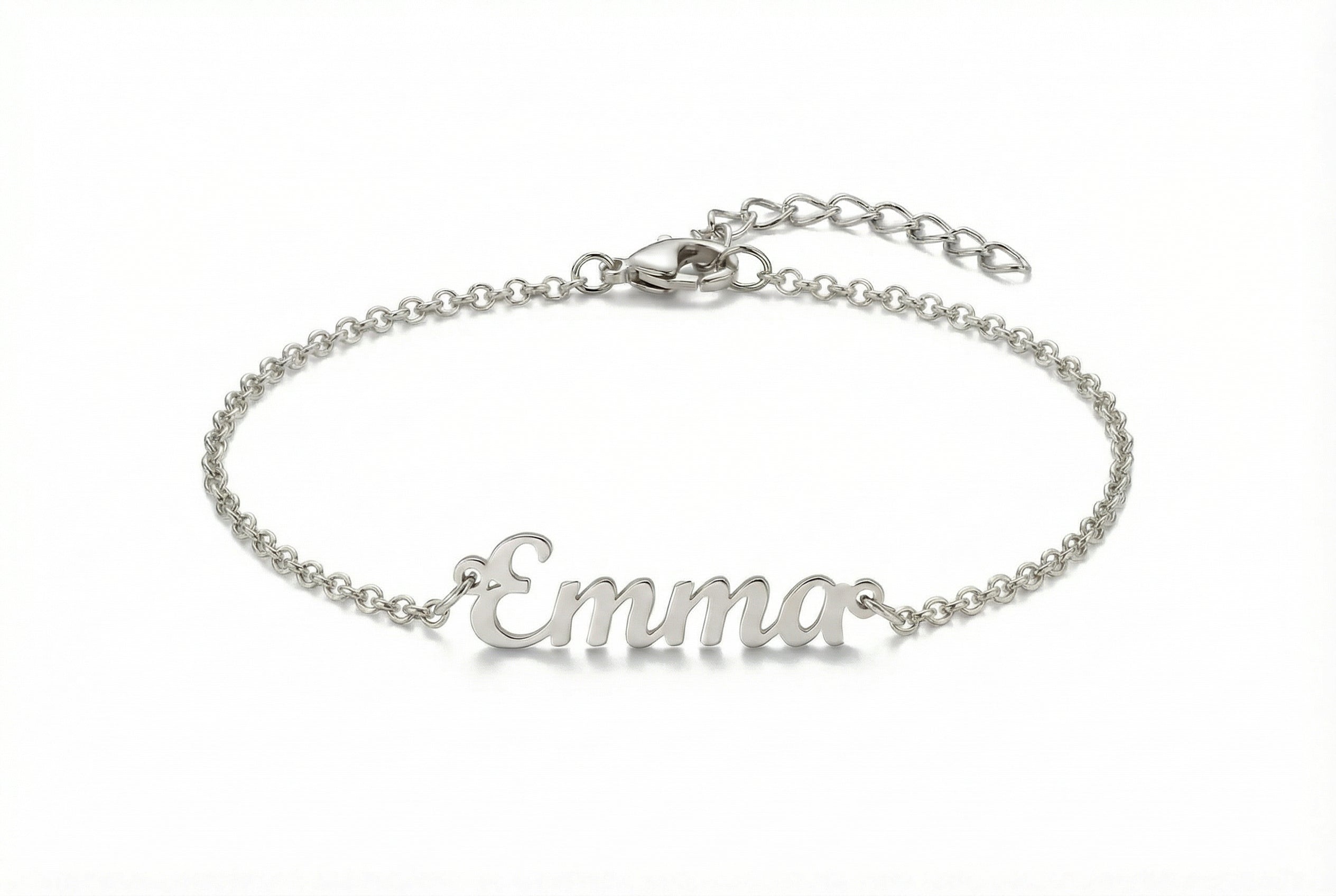 Cute Personalized Text Bracelet