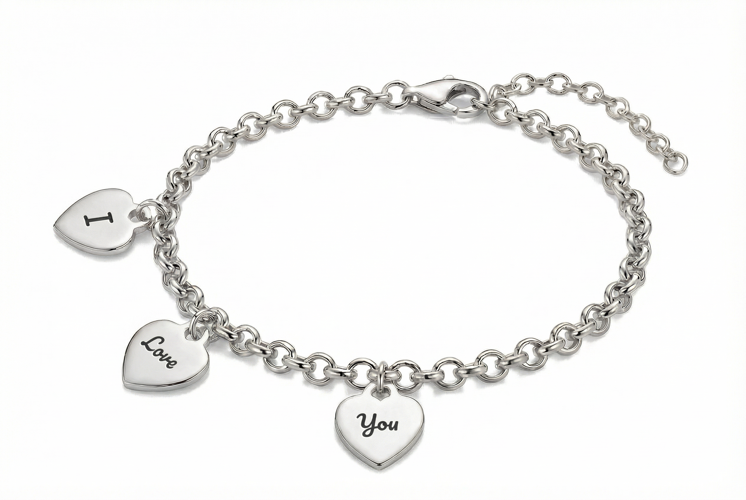 Custom Triple Charm Anklet