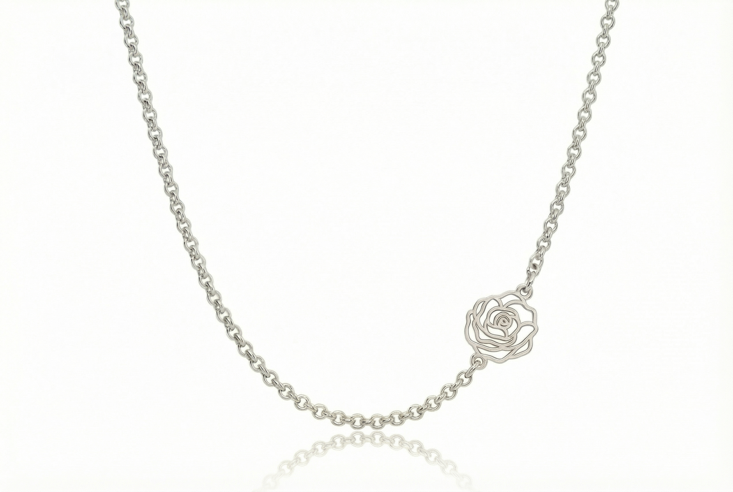 Asymmetric Birth Flower Choker