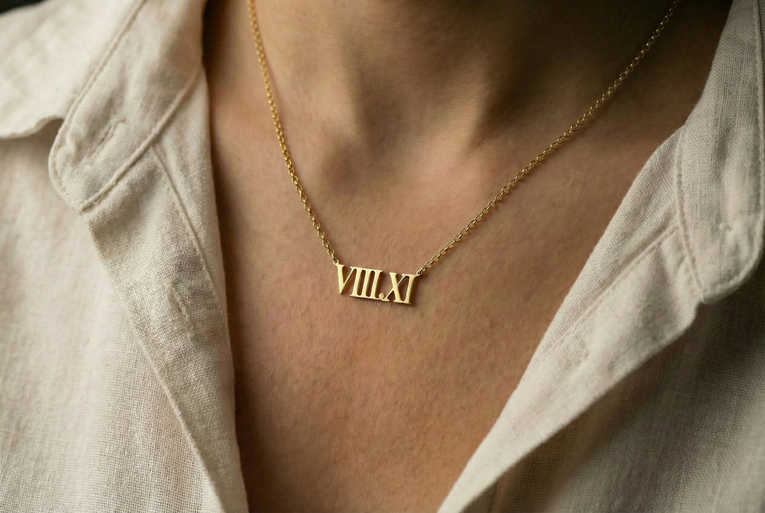 Roman Memorial Necklace