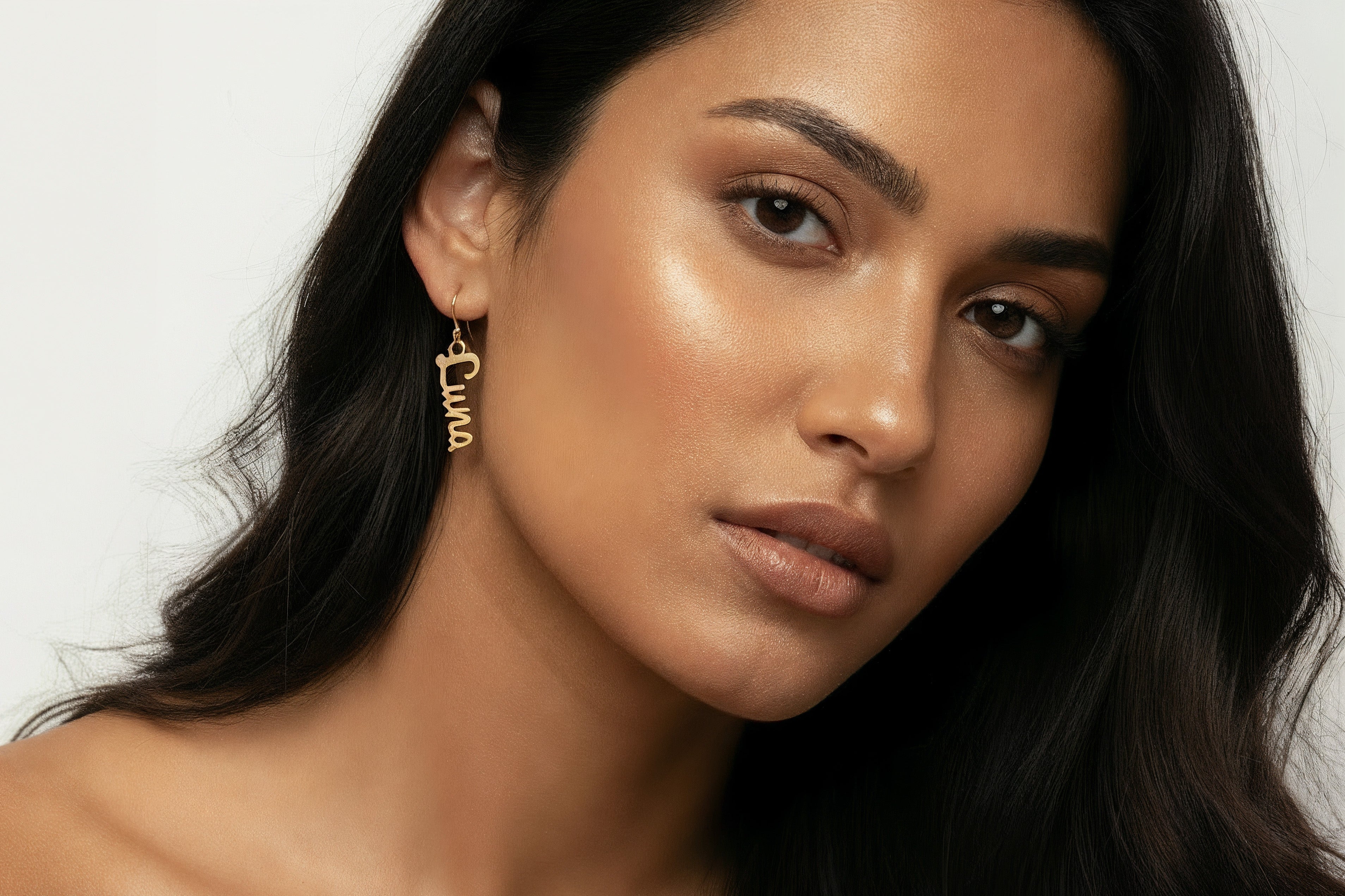 Personalized Name Drop Earrings