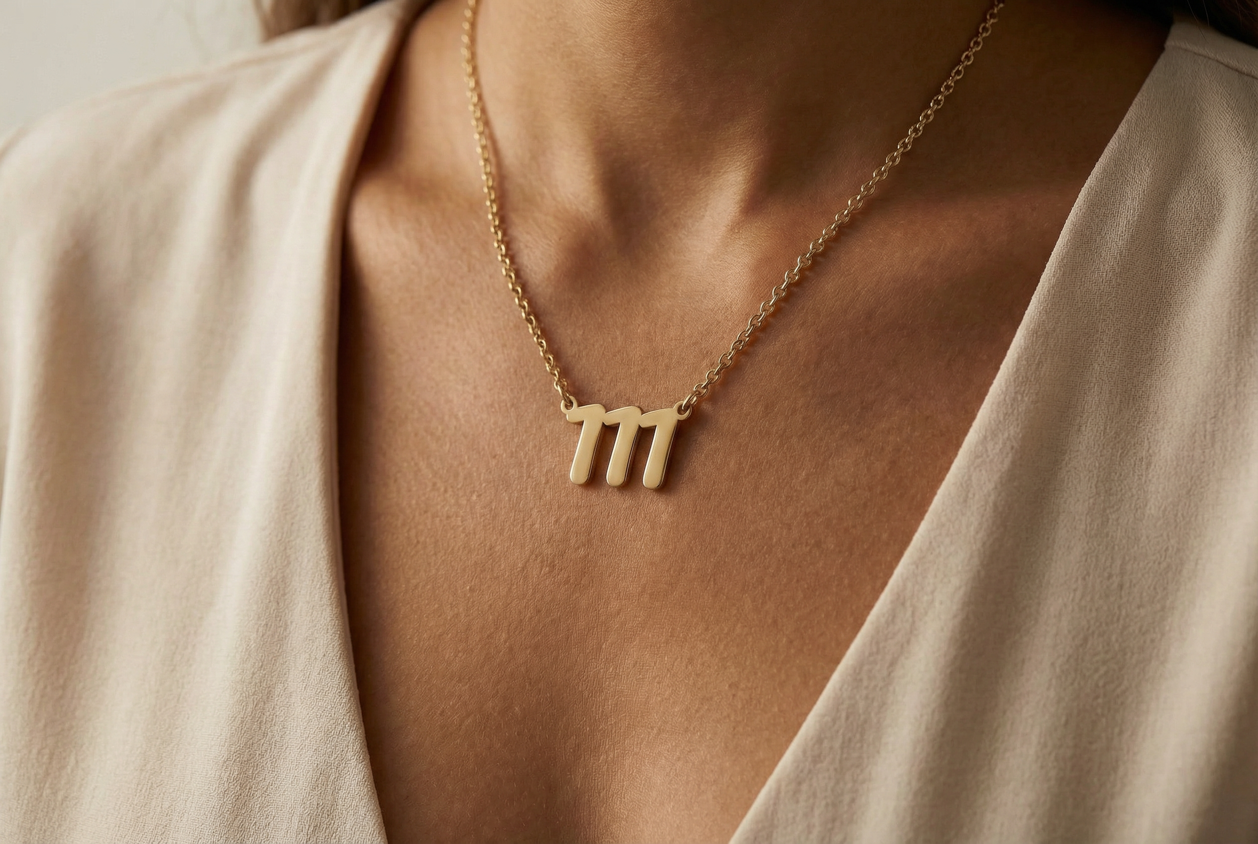 Personalized Angel Number Necklace