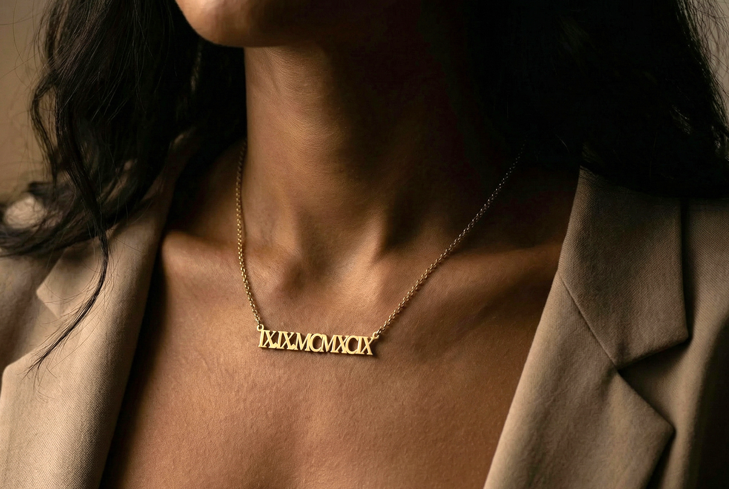 Roman Numeral Necklace