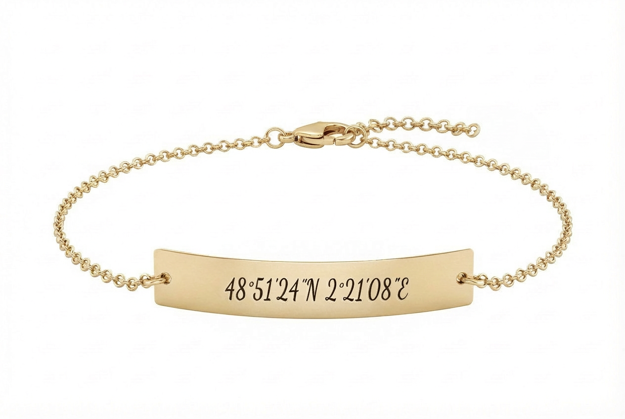 Moment in Time Bar Bracelet