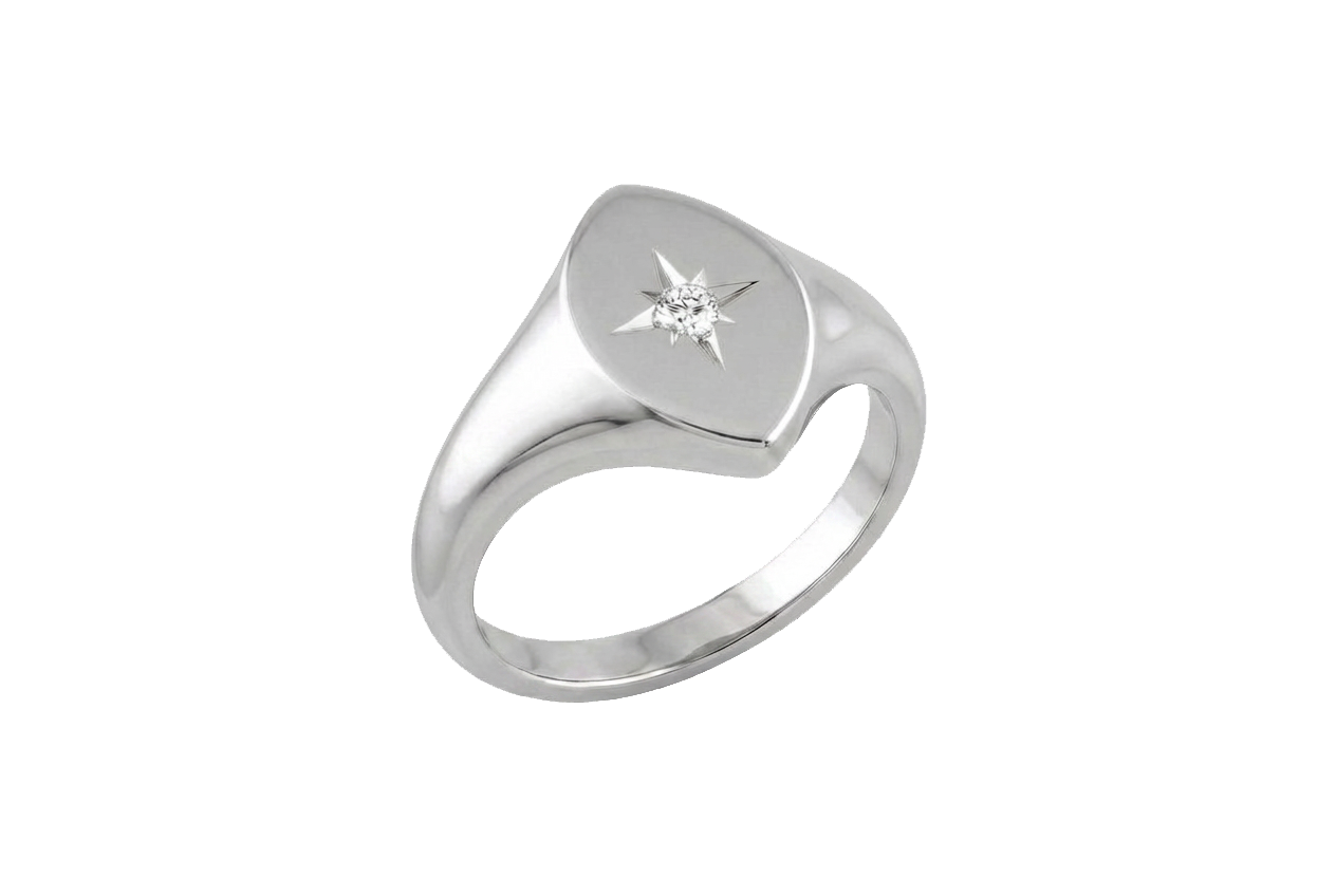 Marquise Signet Ring