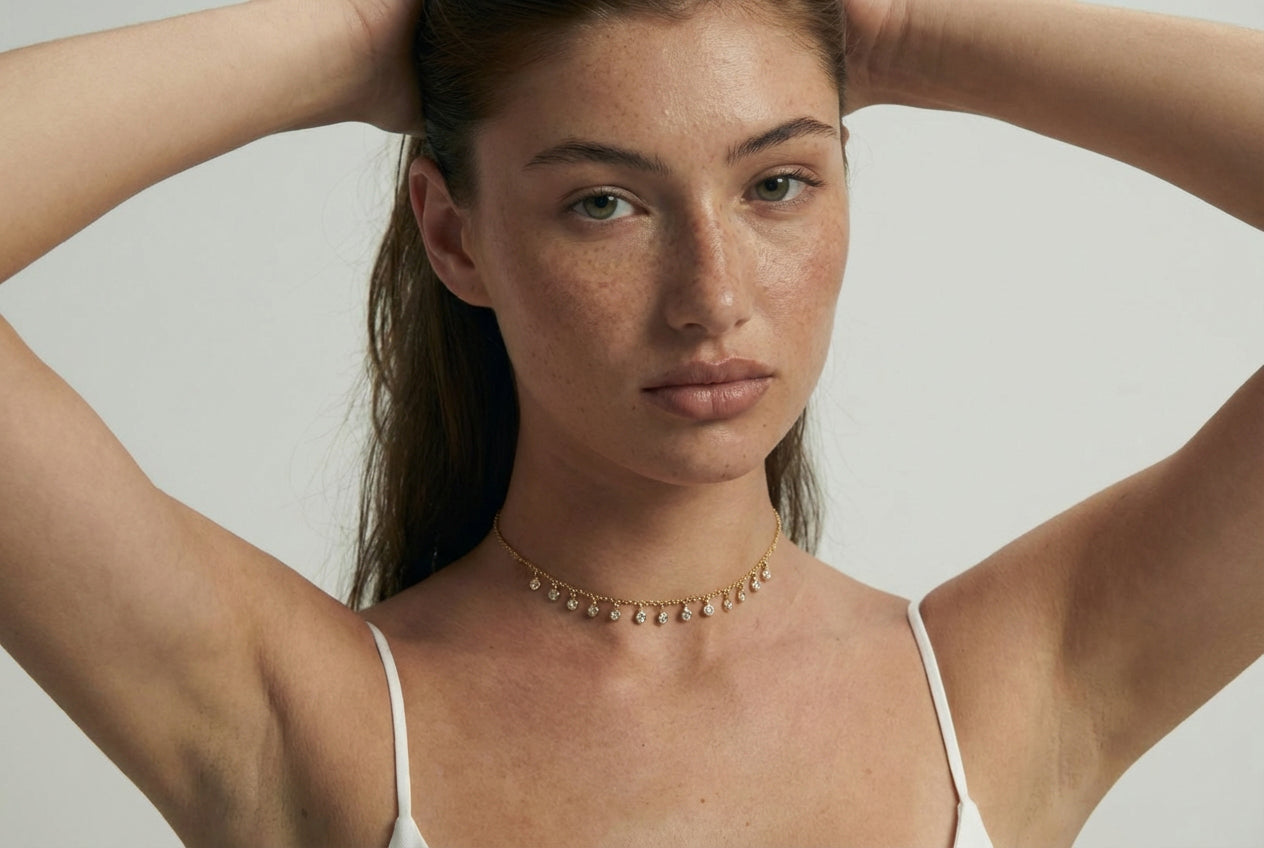 Delicate Fringe Necklace