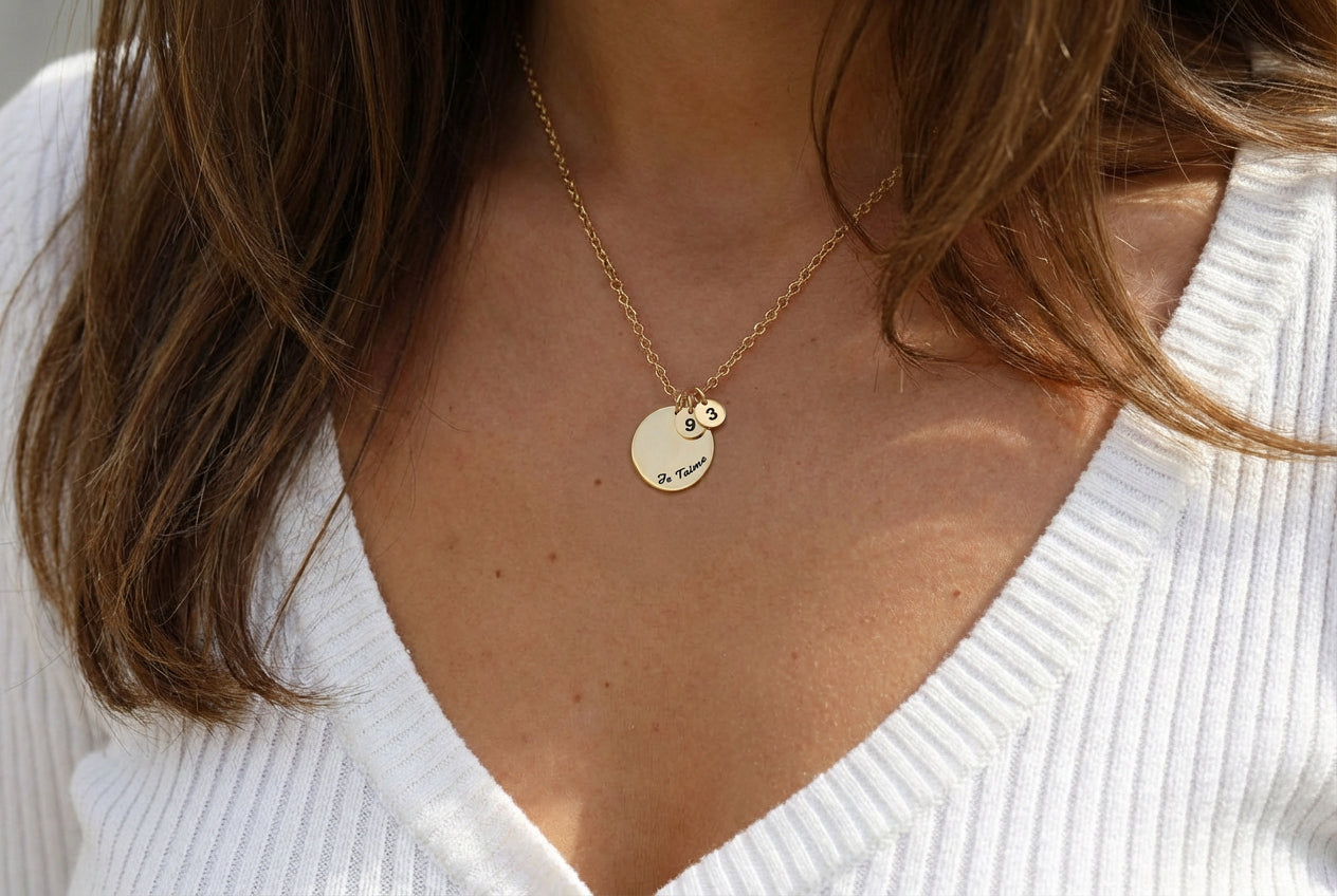 Custom Disc Necklace