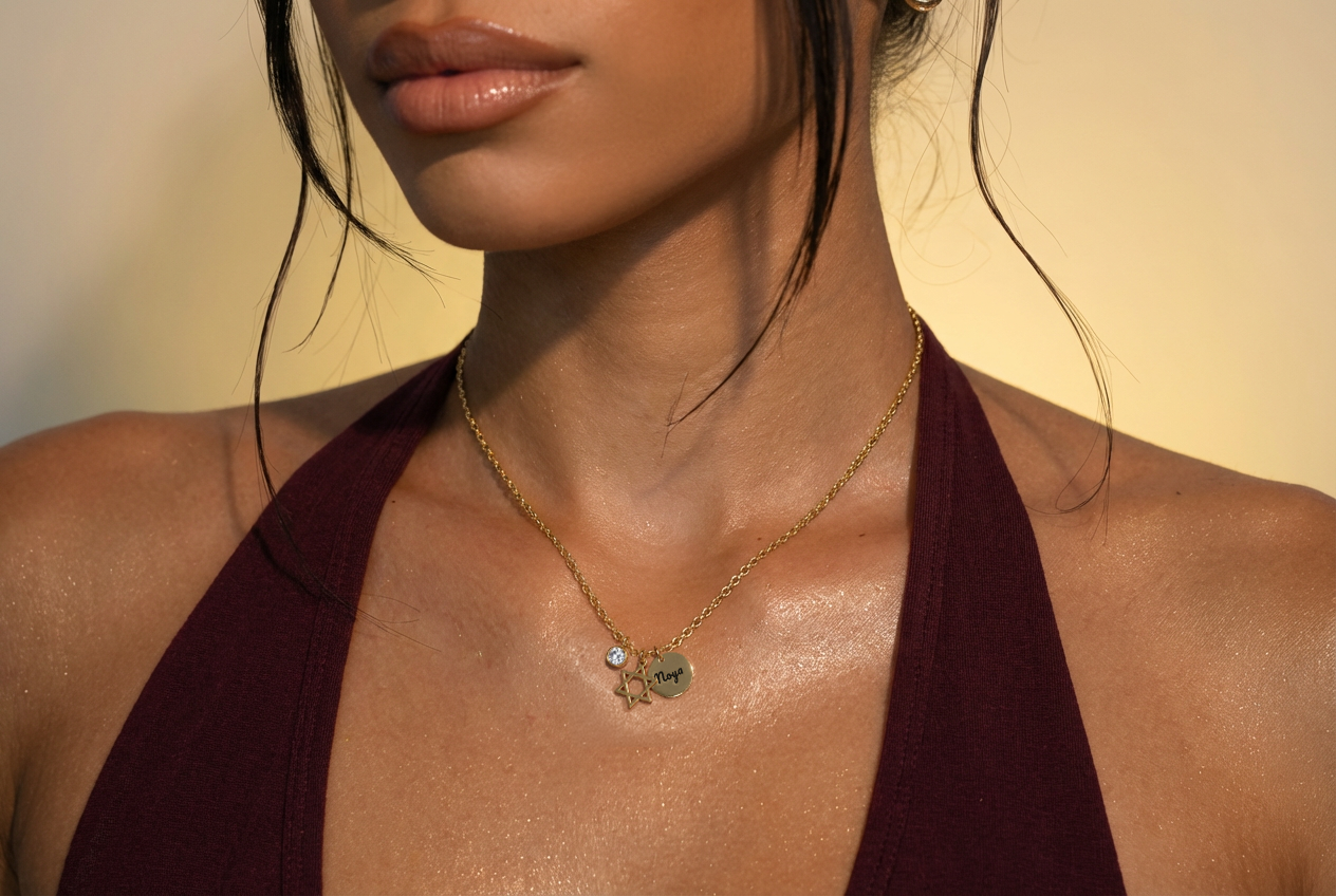 Custom Star of David Necklace