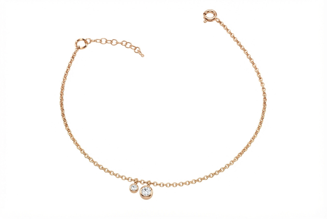 Bezel Anklet