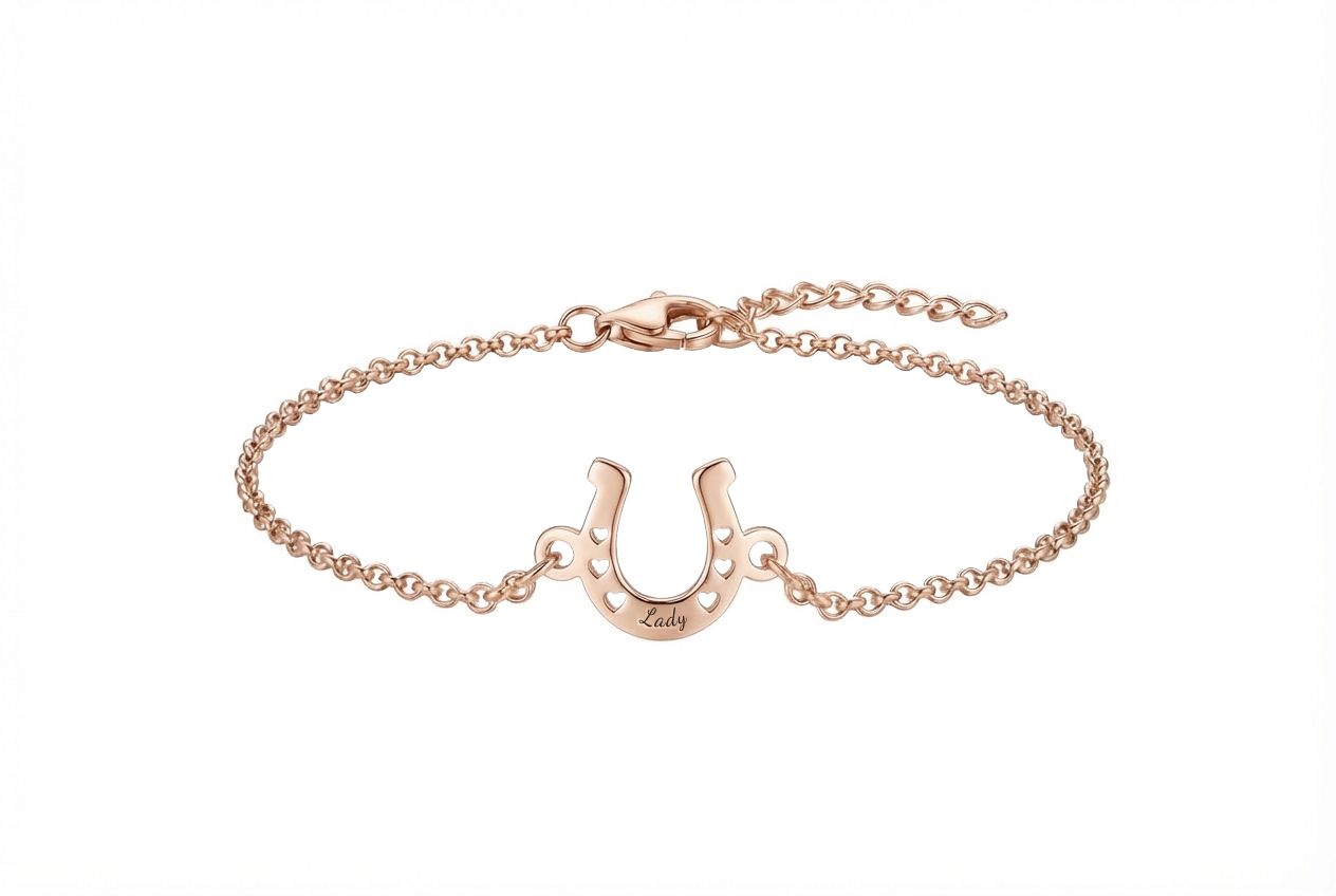 Dainty Horseshoe Bracelet