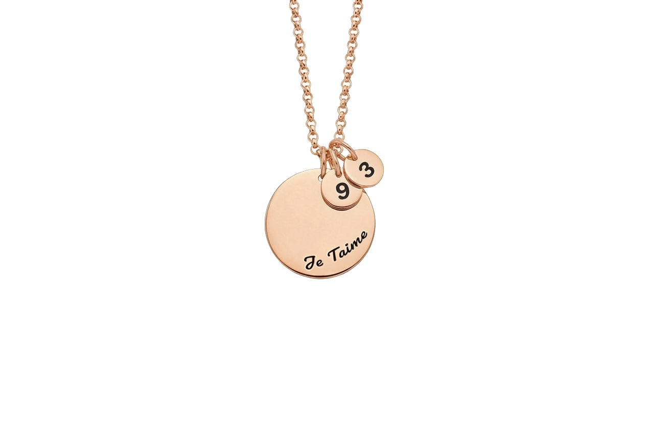 Custom Disc Necklace