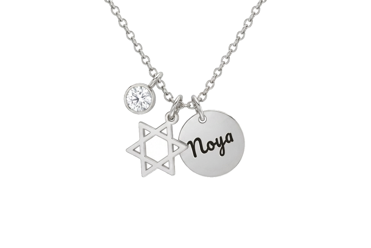 Custom Star of David Necklace