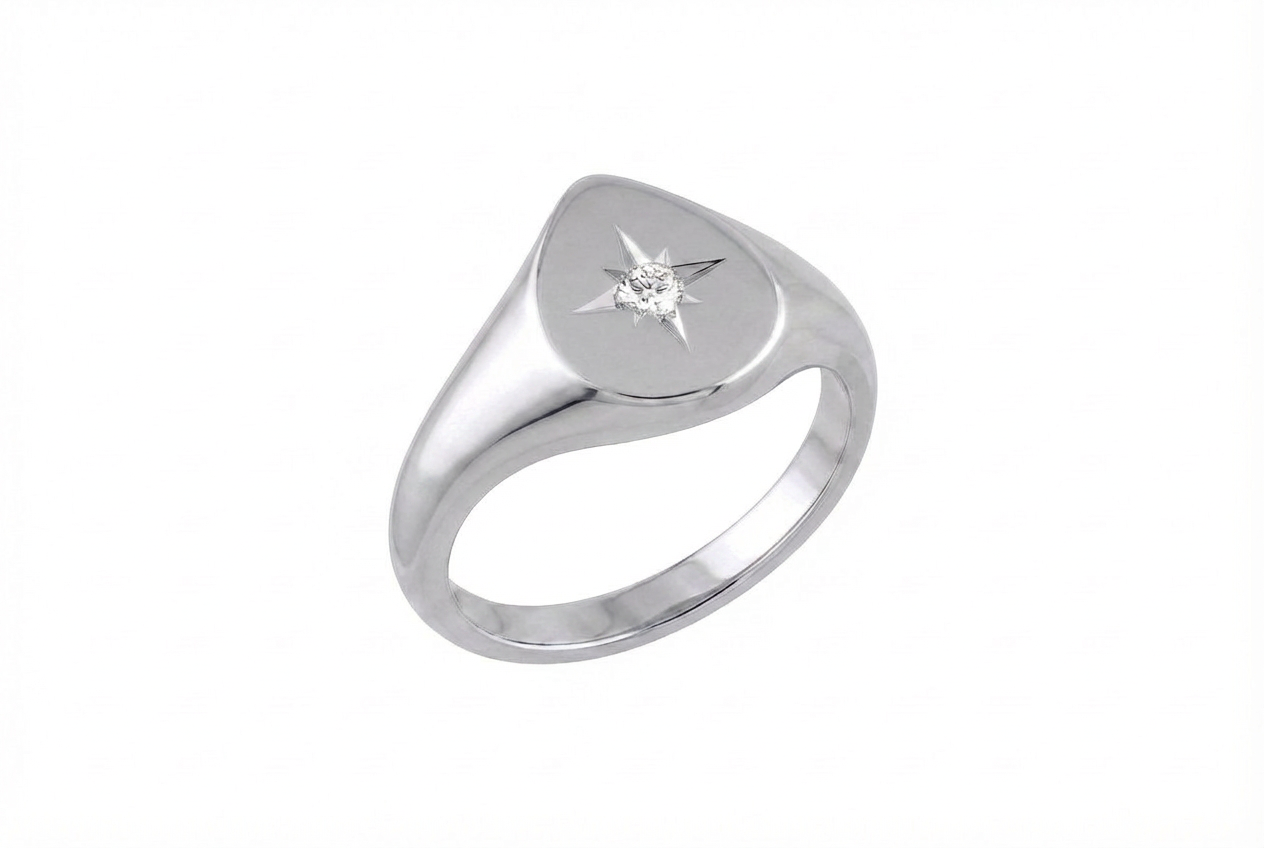 Gold Pear Signet