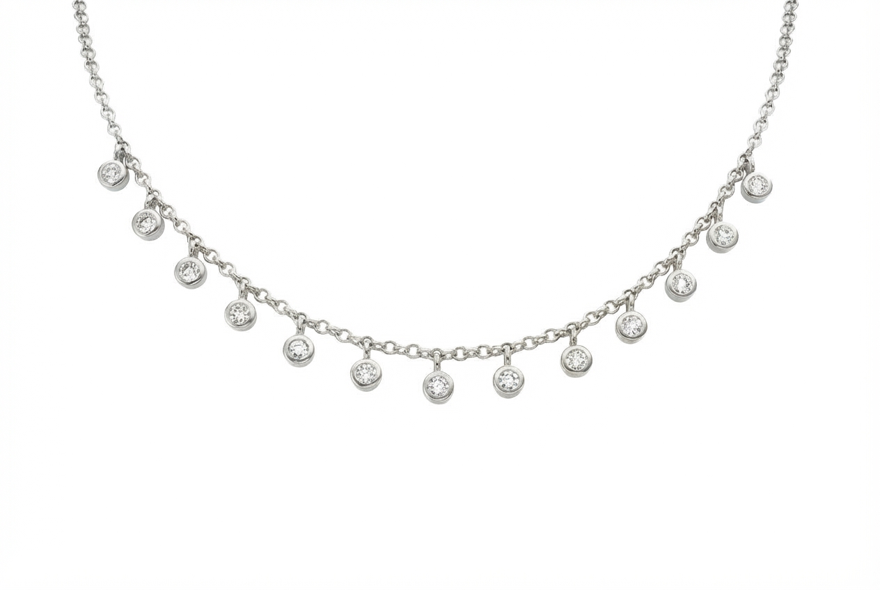 Delicate Fringe Necklace