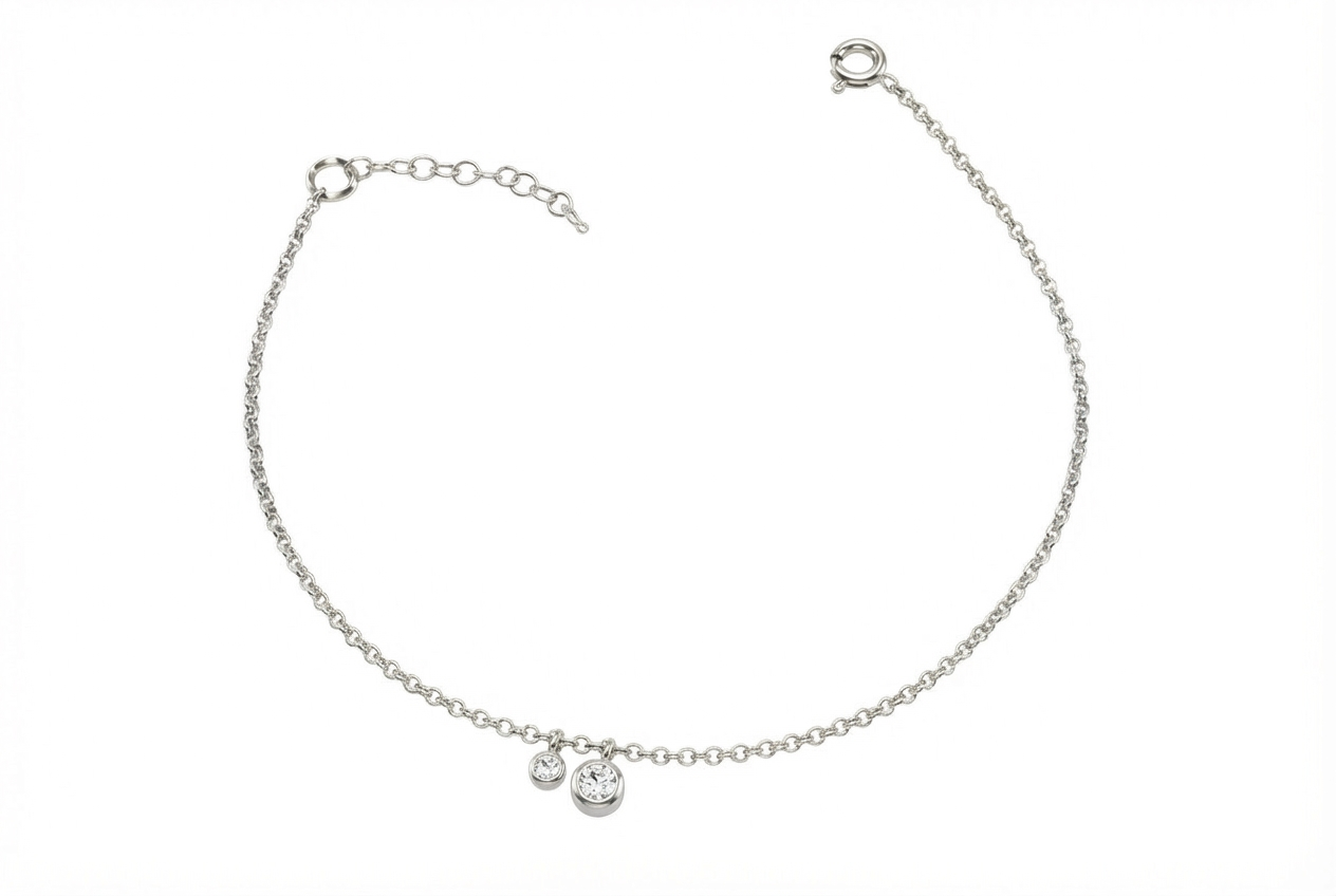 Bezel Anklet