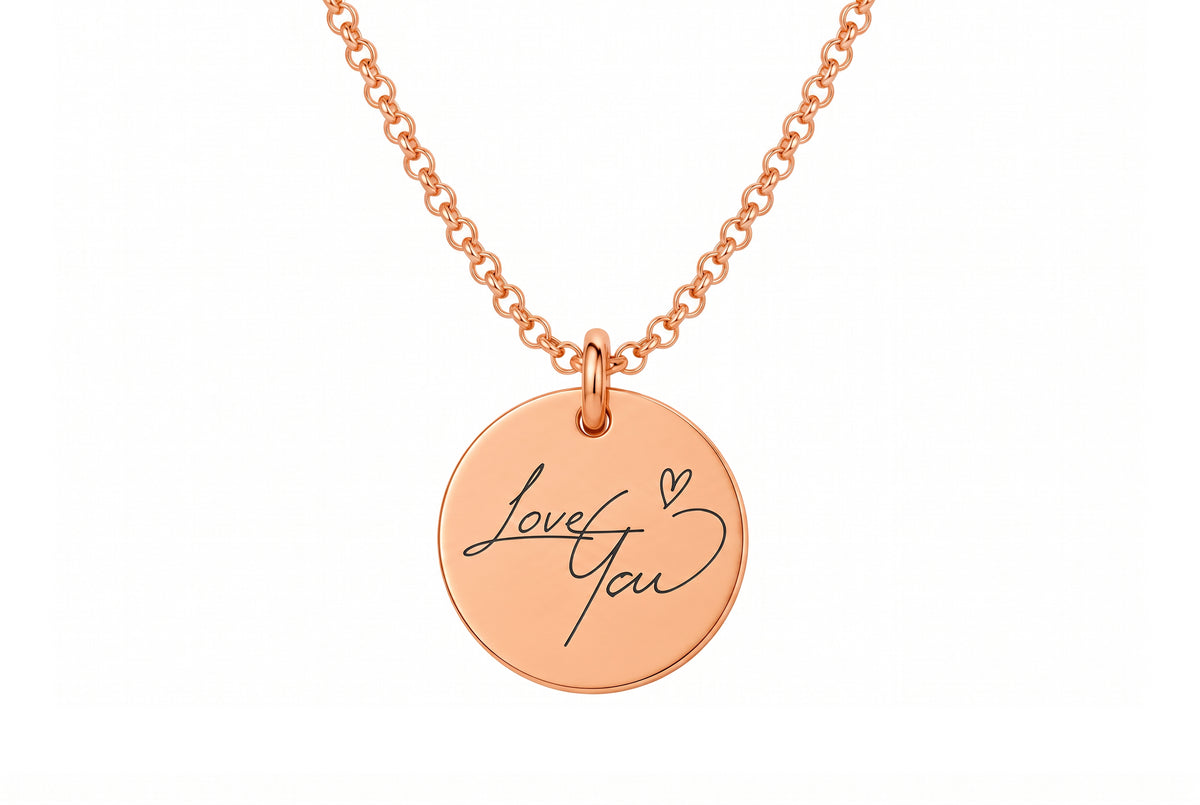 Custom Handwriting Necklace