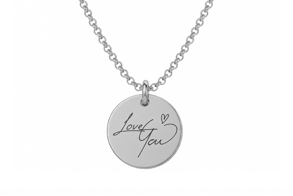 Custom Handwriting Necklace