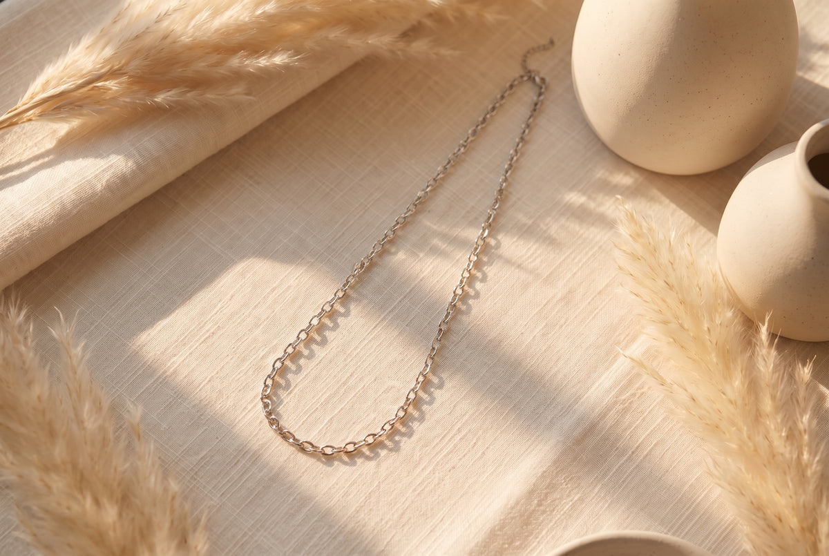 Robust Link Chain Necklace
