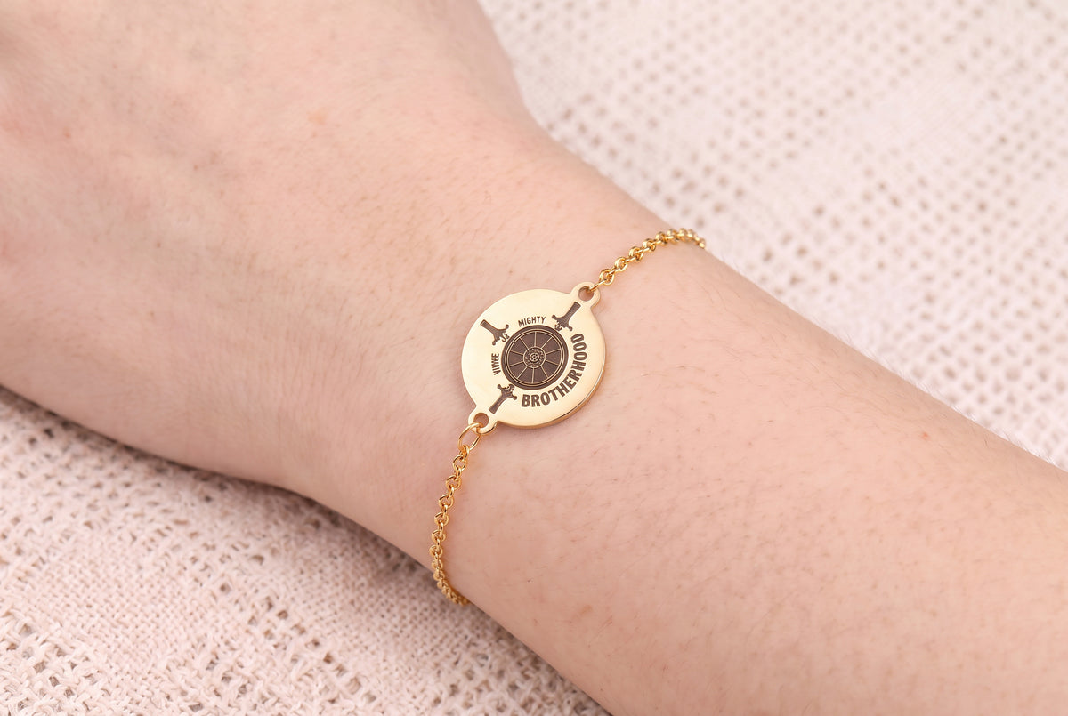 Personalized Coat of Arms Bracelet