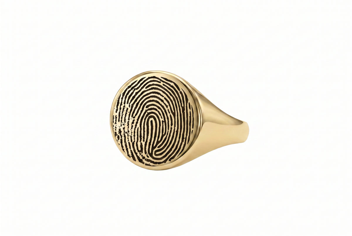 Custom Fingerprint Ring