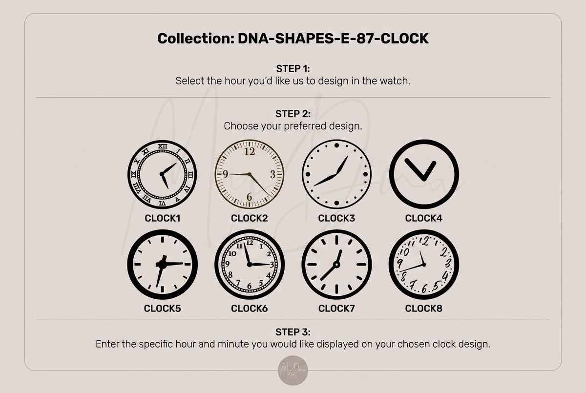 Custom Time Clock Pendant