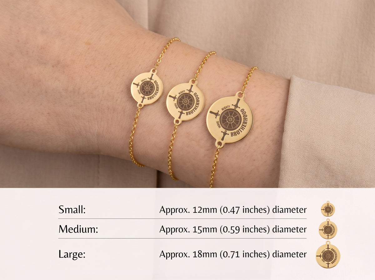 Personalized Coat of Arms Bracelet