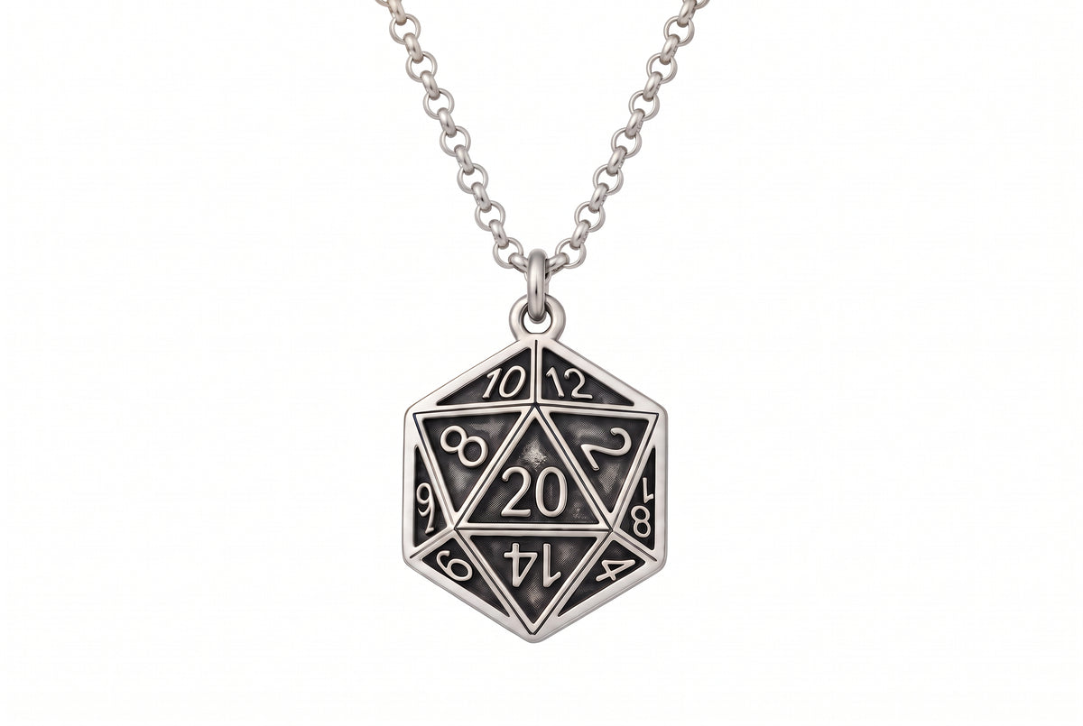 D20 Dice Necklace