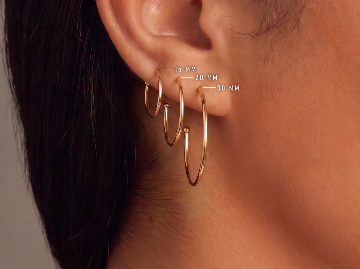 Minimalist Hoop Earrings