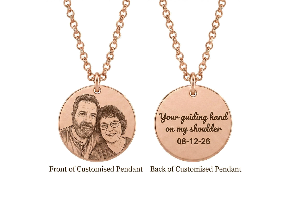 Photo Engraved Pendant