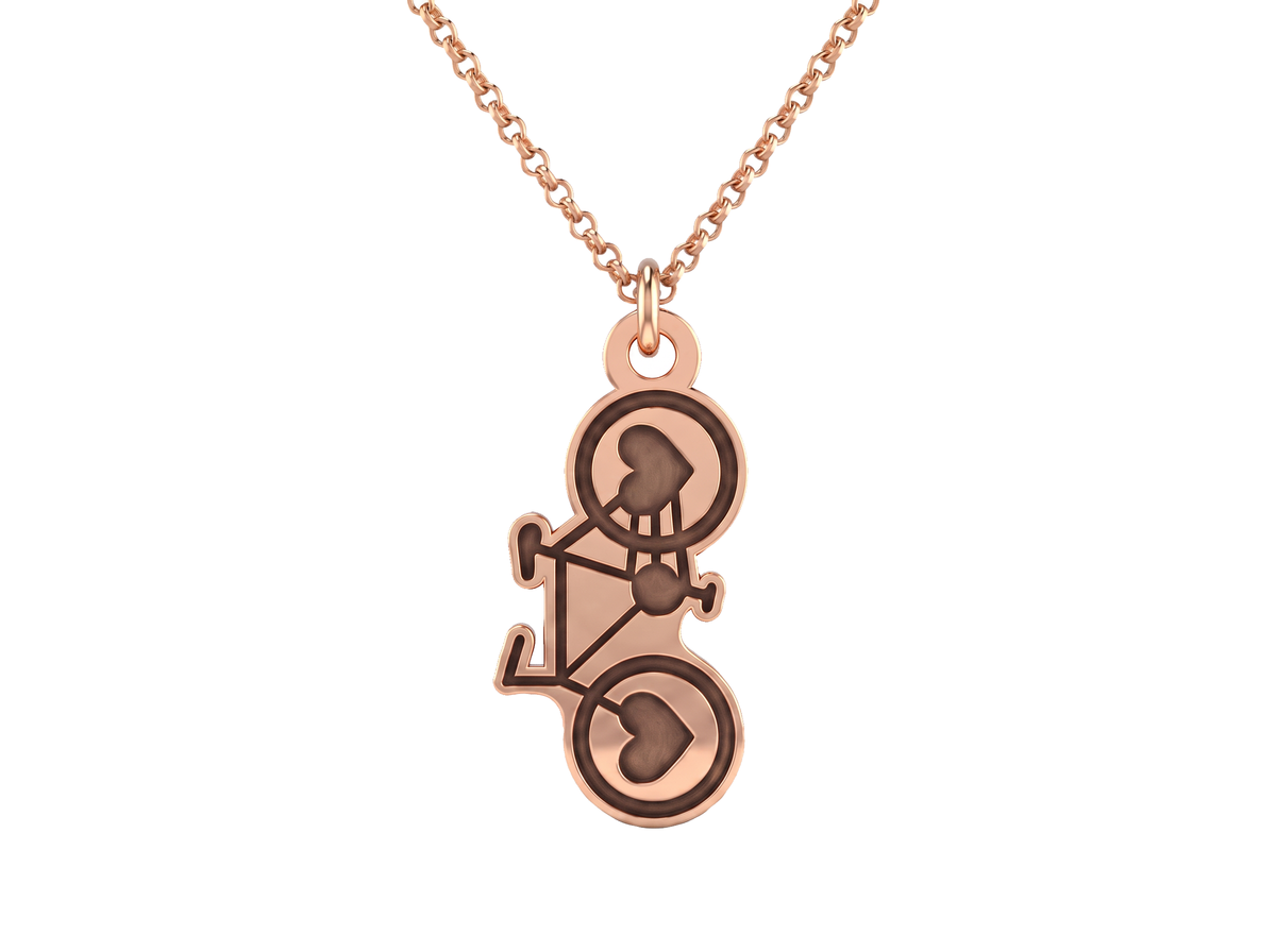 Personalized Bicycle Pendant