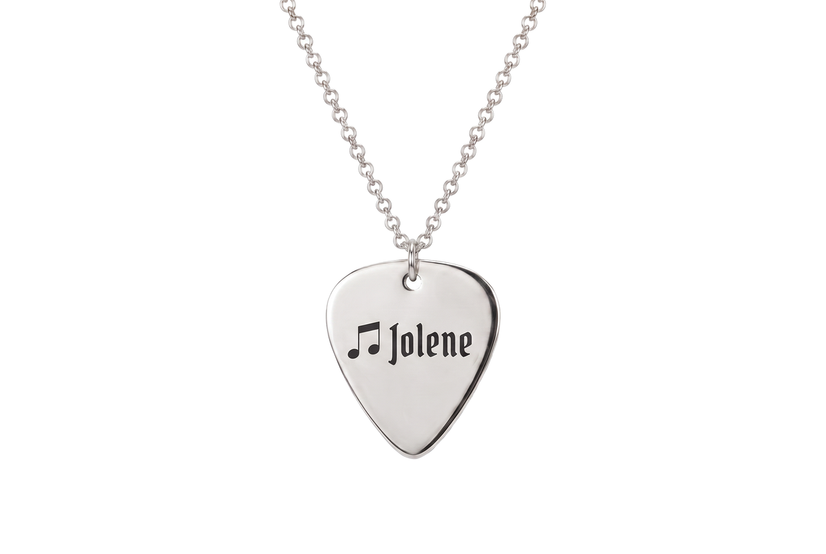 Custom Guitar Pick Pendant