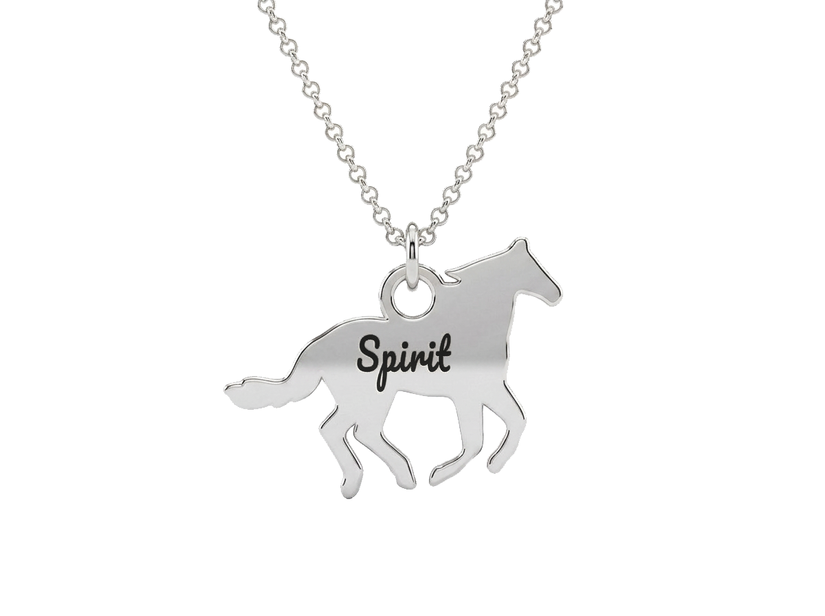 Personalized Horse Pendant