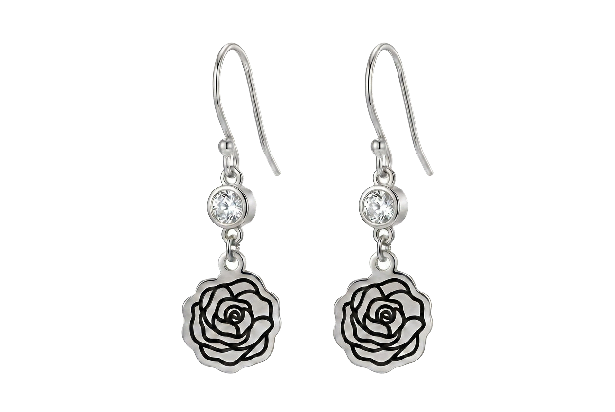 Birth Flower Earrings