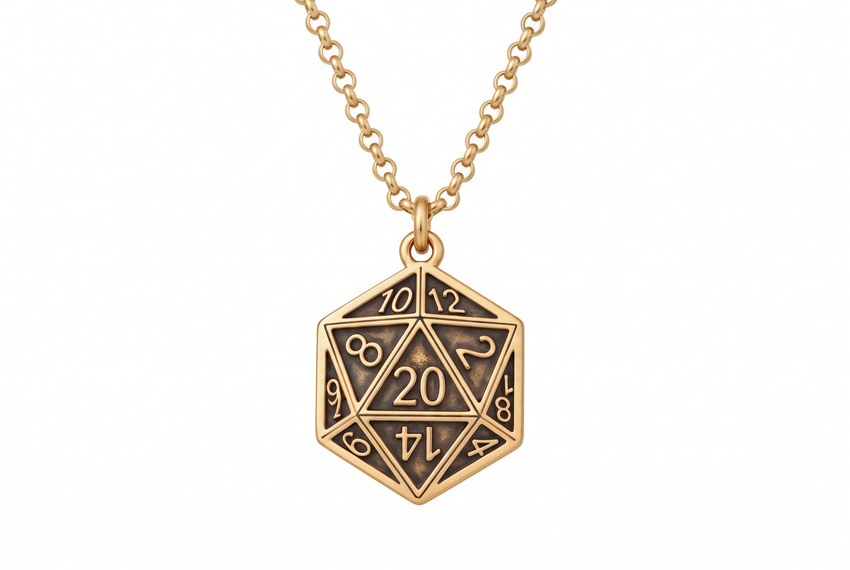 D20 Dice Necklace