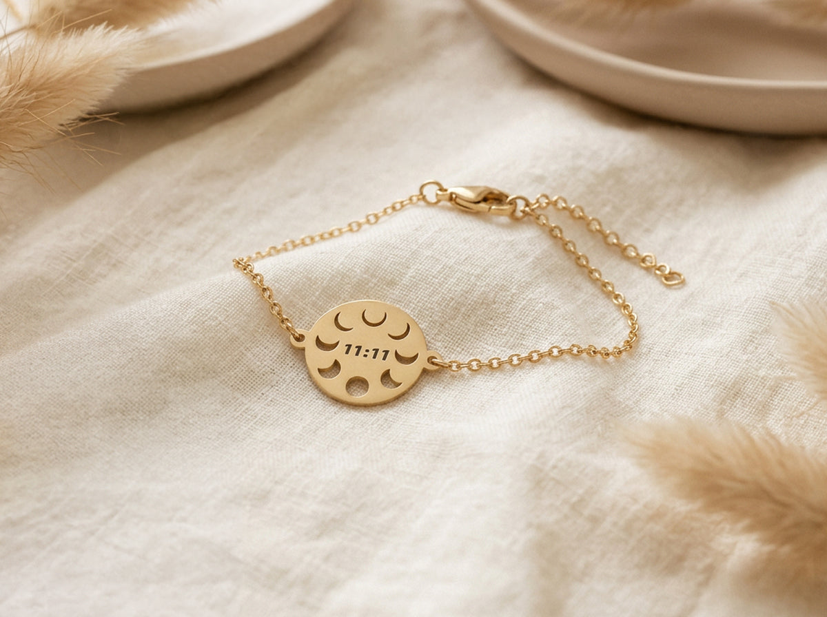 Custom Moon Phases Bracelet