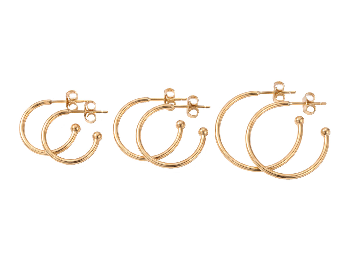 Minimalist Hoop Earrings